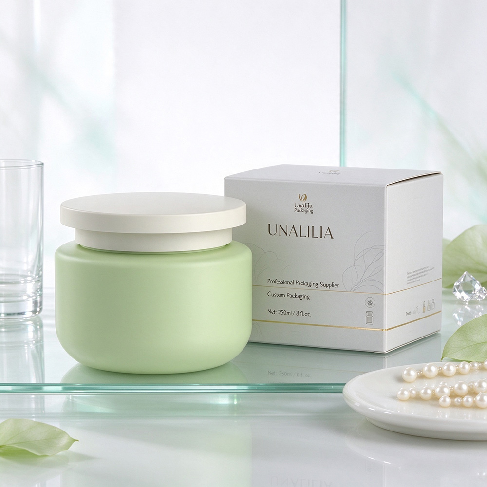 250ml Soft Touch HDPE Plastic Jar